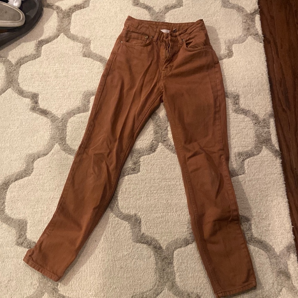 The Ragged Priest “Butt Cut” jeans size 26 in tan